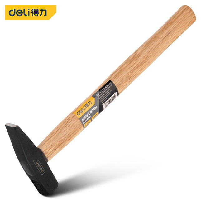 Deli Machinist Hammer 200 grams with Wooden Handle , DL442200 