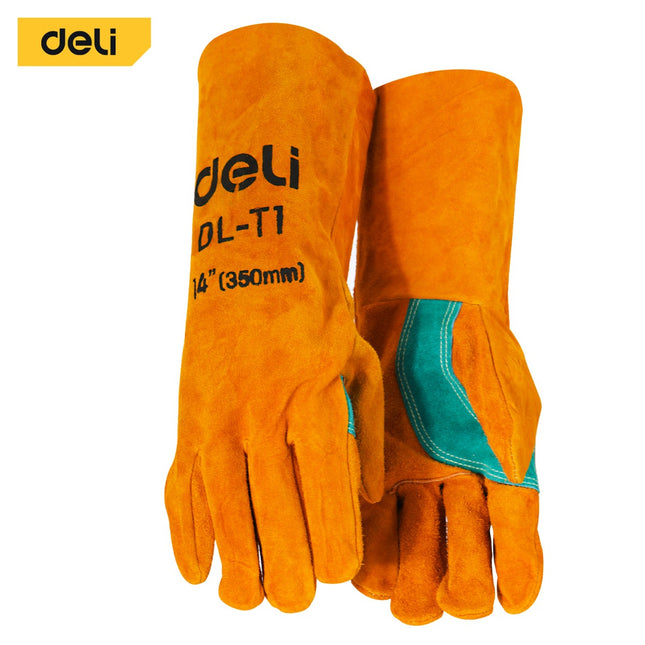 Deli Welding Gloves 14" , EDL-T1