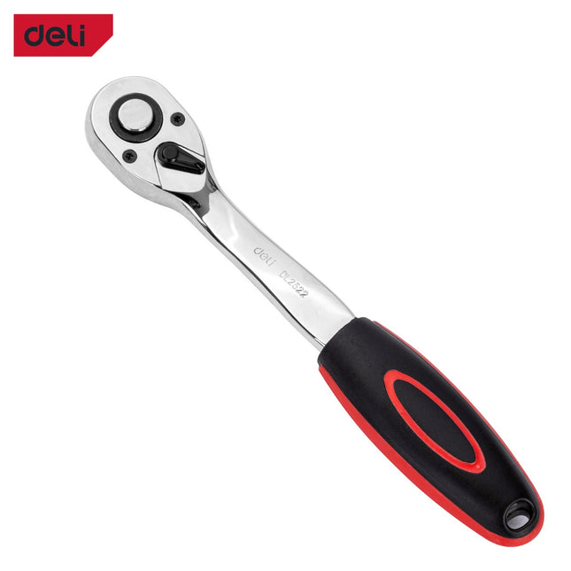 Deli Bent Handle Ratchet Wrench 1/2" , EDL2522