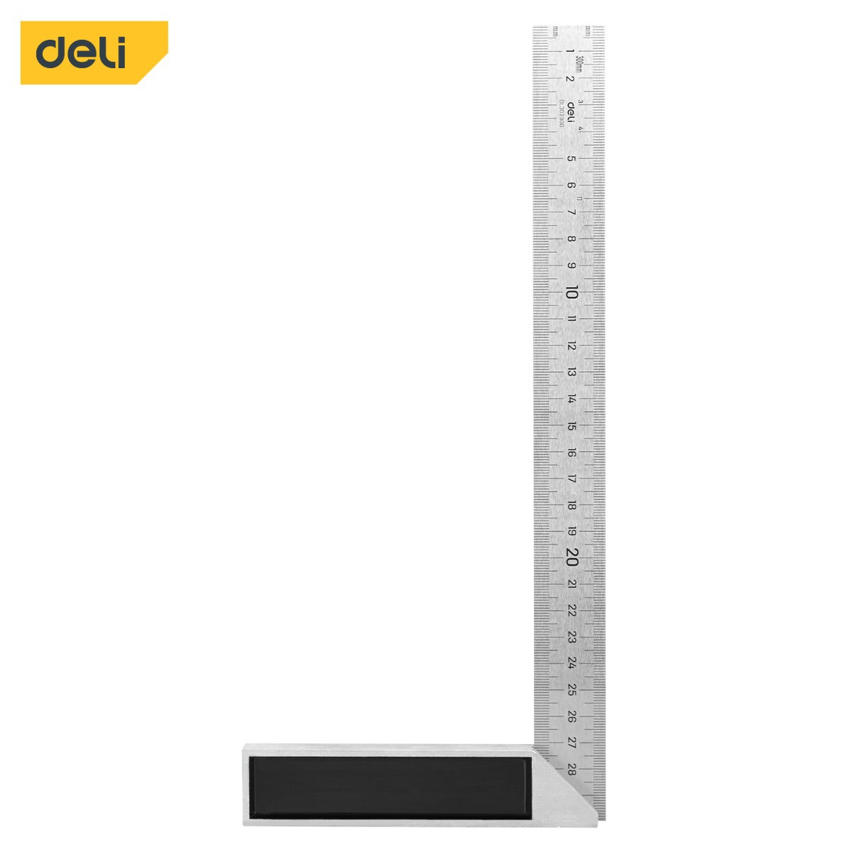 Best Buy Ruler Buy Deli Steel Angle Ruler 300mm | DL302300 at best price from Toolmart ...