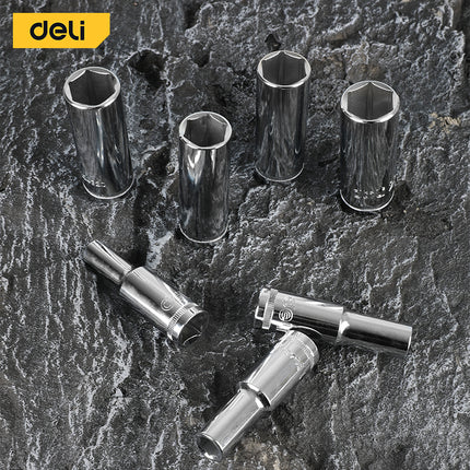 Deli 12.5mm Deep Hexagonal Socket , EDQ43