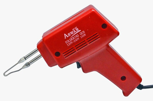 Aswar Soldering Gun - 100W | Red