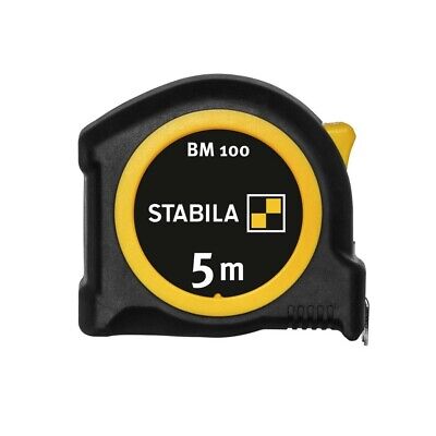 Stabila, 19568, BM 100 pocket tape, metric scale | 5 m