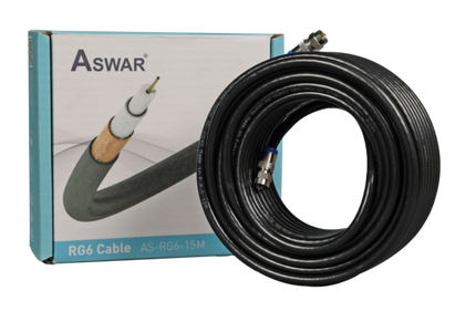 Aswar Coxell Cable Bracelets For Satellite - 30M | AS-RG6-30M