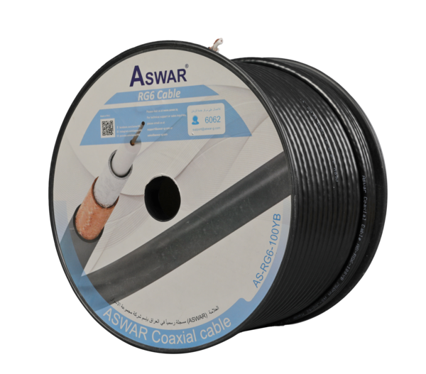 Aswar Coxell Cable Bracelets For Satellite | AS-RG6-100YB