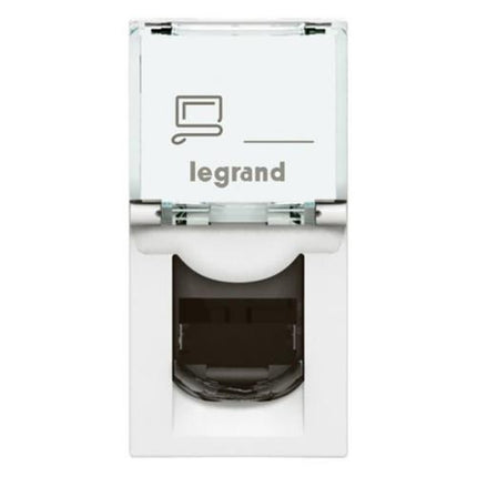 572303Legrandمنفذ Legrand Arteor RJ45 فئة 5e UTP وحدة واحدة أبيض
