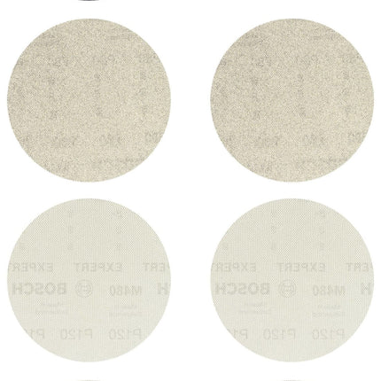 Bosch Tools,2608901203,Mesh sanding disc set Punched Grit size 80-180 (Ø) 150 mm