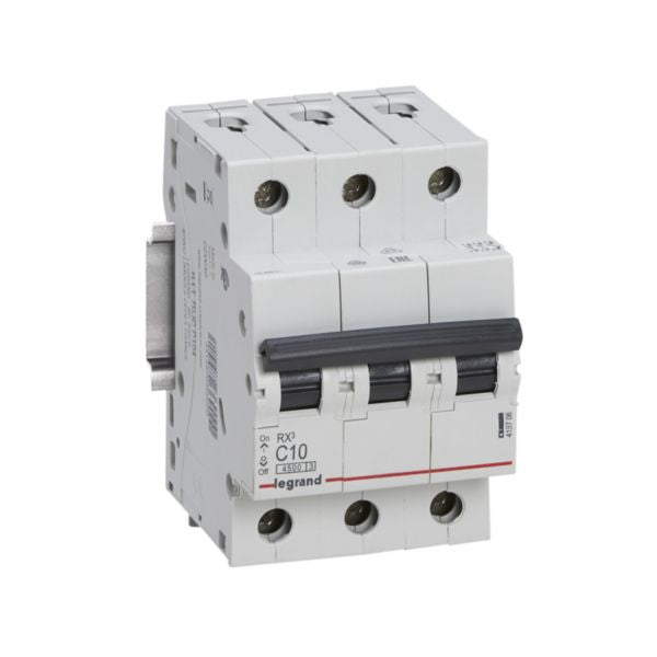 419706Legrandقاطع دارة Legrand RX3 ثلاثي الأقطاب 10A منحنى C