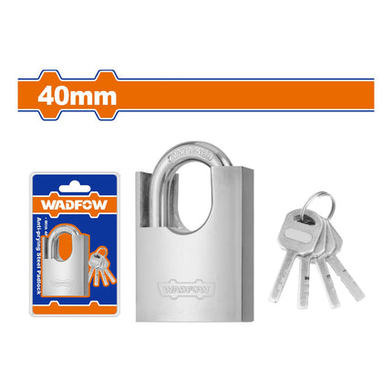 WPD8440Wadfow قفل فولاذي مضاد للرافعة 40 مم أسطوانة نحاسية