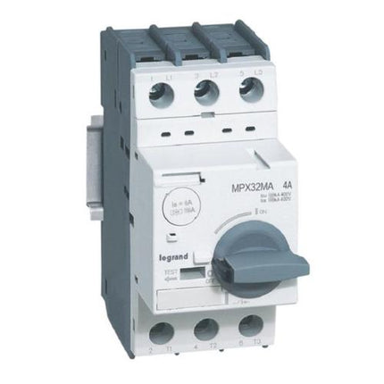 417347Legrandقاطع حماية المحرك Legrand MPX3 بقوة 4A و100kA