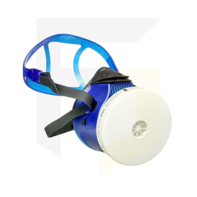 R55875Drägerقناع الوجه النصفي درجر إكس-بلور 4740 من السيليكون حجم متوسط كبير