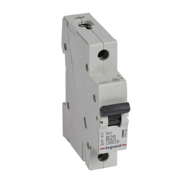 419138Legrandقاطع دائرة Legrand RX3 أحادي القطب 25A منحنى B