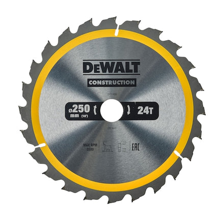 DT1956-QZ /DEWALTDEWALT شفرة منشار دائري 250 مم للبناء