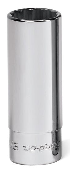 STMD18Snap-Onمقبس Snap-on بقيادة 1/4 بوصة 12 نقطة SAE 9/16 بوصة Flank Drive عميق