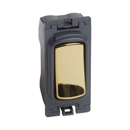 832614Legrandوحدة شبكة المفتاح Synergy وسيطة 10AX 250V ذهبي لامع