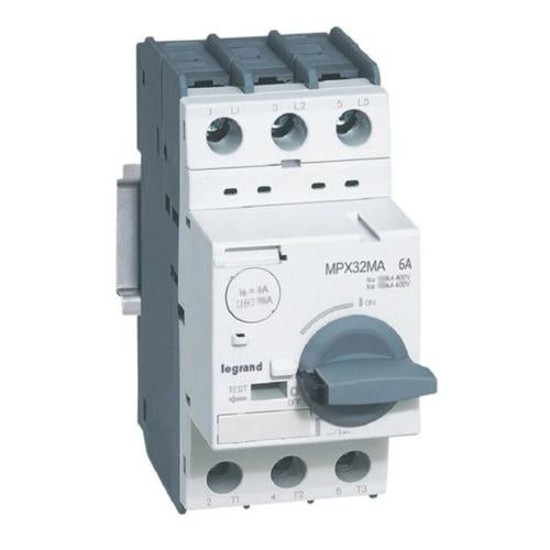417348Legrandقاطع حماية محرك Legrand MPX3 بقدرة 6A و100kA