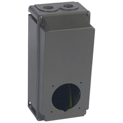 052990Legrandصندوق Hypra من Legrand IP44/66/67 مقبس سطحي بأسلاك مستمرة 32A بلاستيك