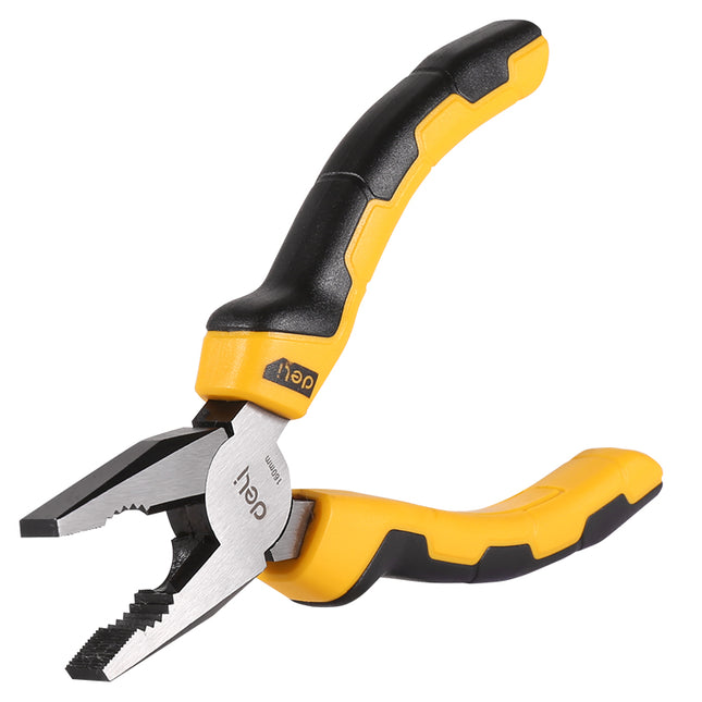 Deli Combination Pliers 6 Inch Yellow , EDL2006