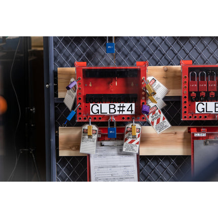Permit Control Station with 26 Group Lock Box