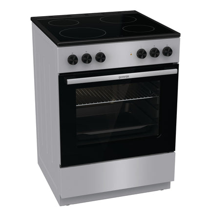 gorenje,GEC6A11SG,Electric cooker 60cm, 4 burners, with oven capacity 65l