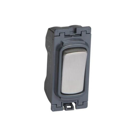 832602Legrandوحدة شبكة المفتاح الوسيط Synergy 10AX 250V الفولاذ المقاوم للصدأ المصقول