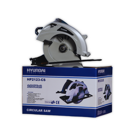 منشار قرصي هيونداي HP2123-CS | أداة بقدرة 2100 واط