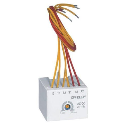 416872Legrandمؤقت CTX3 تأخير الإيقاف 1-30 ثانية 24-48 فولت تيار متناوب/مستمر