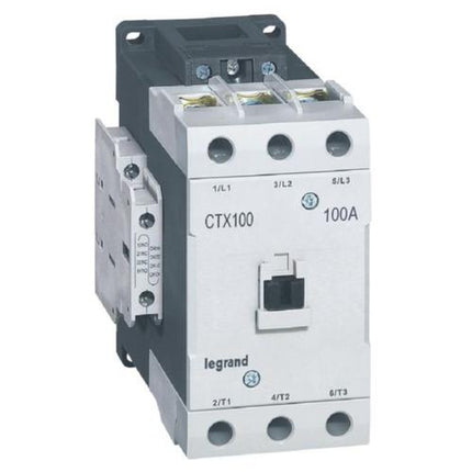 416224Legrandجهاز التلامس ثلاثي الأقطاب Legrand CTX³ بقوة 100A AC-3 بأطراف برغي