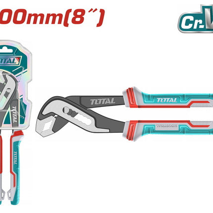 THT280806Total Toolsكماشة الضخ TOTAL 8 بوصة 200 ملم أداة هيدروليكية