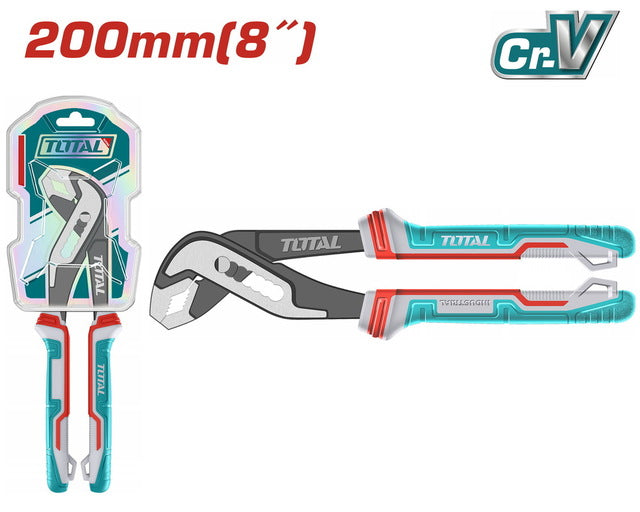 THT280806Total Toolsكماشة الضخ TOTAL 8 بوصة 200 ملم أداة هيدروليكية