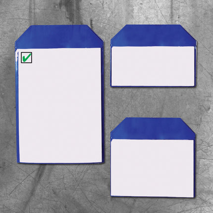 Large Pouches with Magnetic Strips