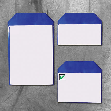 Large Pouches with Magnetic Strips