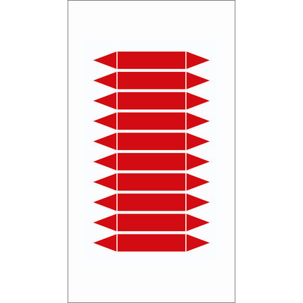 Writeon pipe markers on card