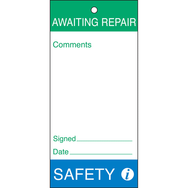 Maintenance and Quality Tags