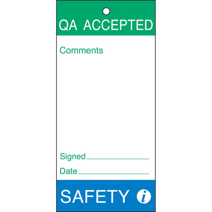Maintenance and Quality Tags