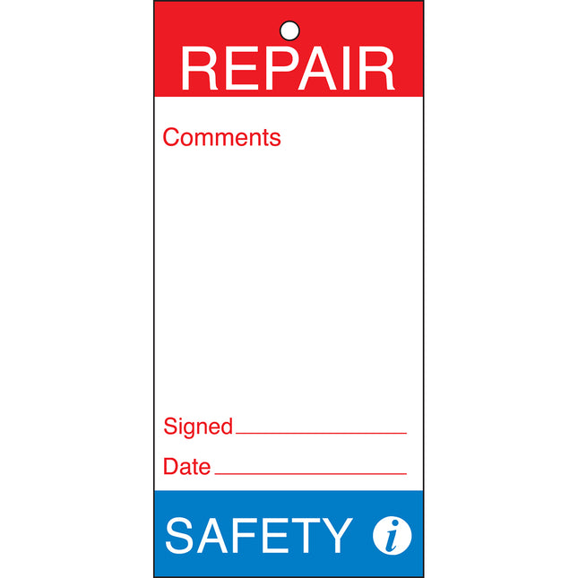 Maintenance and Quality Tags