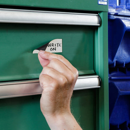 Magnetic Writeon Labels