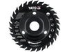 YT-59190Yatoقرص صنفرة الخشب Yato بحجم 125 ملم لماكينة الزوايا YT-59190