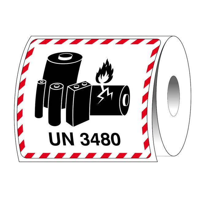Packaging Labels  Lithiumion  UN 3480