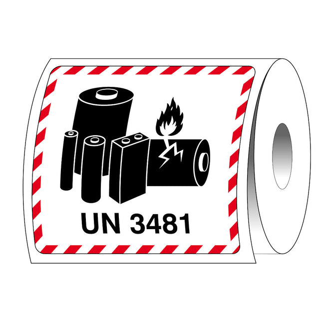 Packaging Labels  Lithiumion  UN 3481