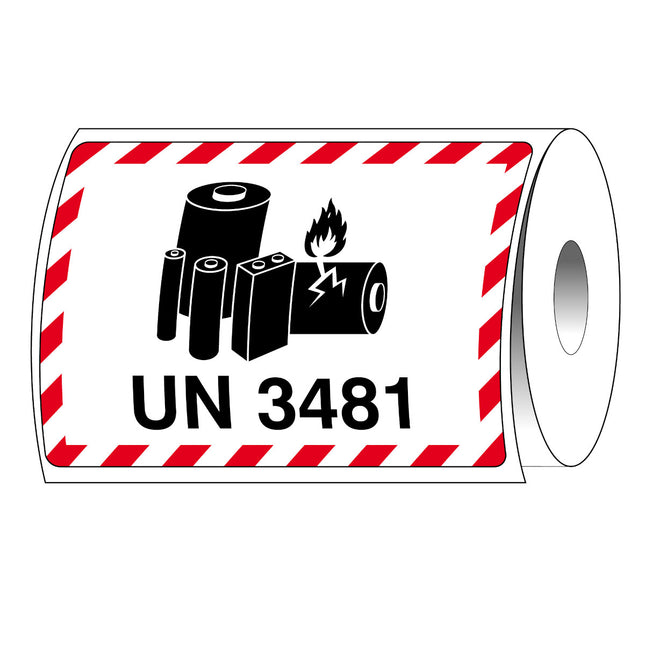 Packaging Labels  Lithiumion  UN 3481