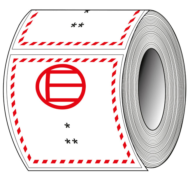 Packaging Labels  ADR  QE  Quality Expected