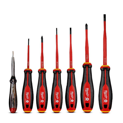 Milwaukee VDE Screwdriver Set 7 Piece