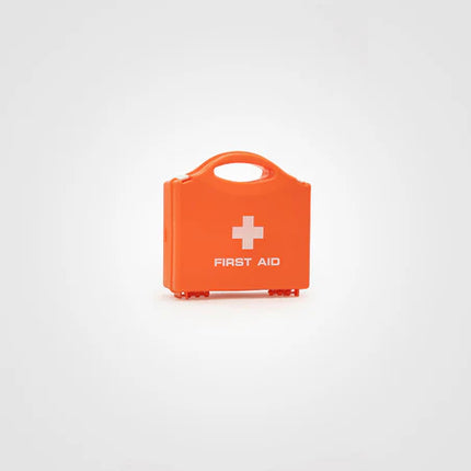 Orange First Aid Box Emergency Medical Kit