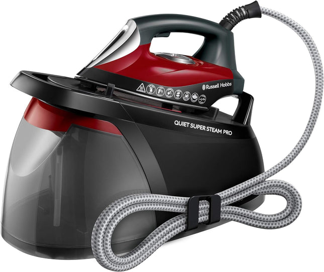 Russell Hobbs 24460-56 Quiet Super Steam Pro Generator , Black