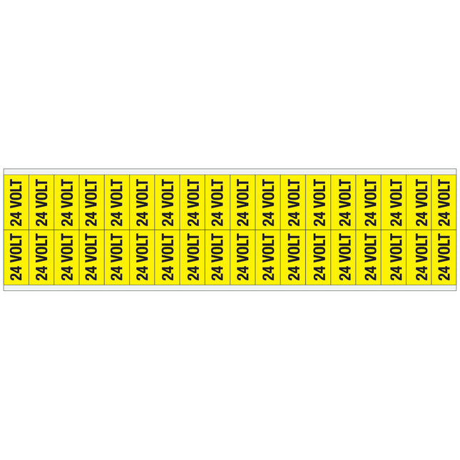 Conduit  Voltage Markers  24 VOLT