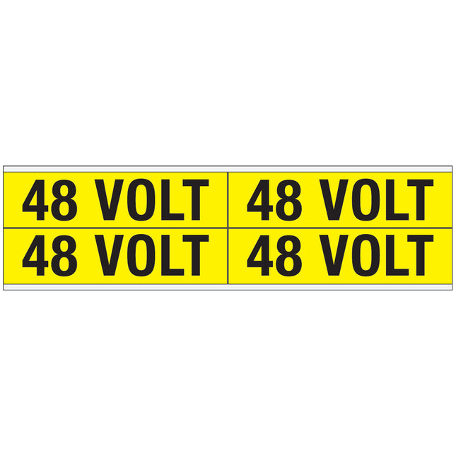 Conduit  Voltage Markers  48 VOLT