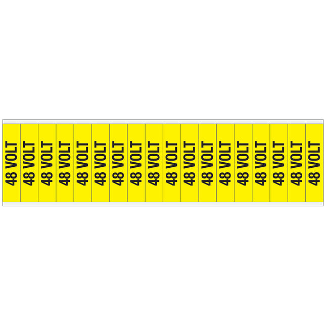 Conduit  Voltage Markers  48 VOLT