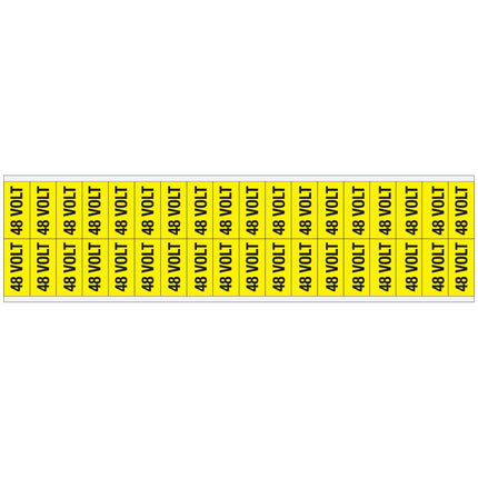 Conduit  Voltage Markers  48 VOLT