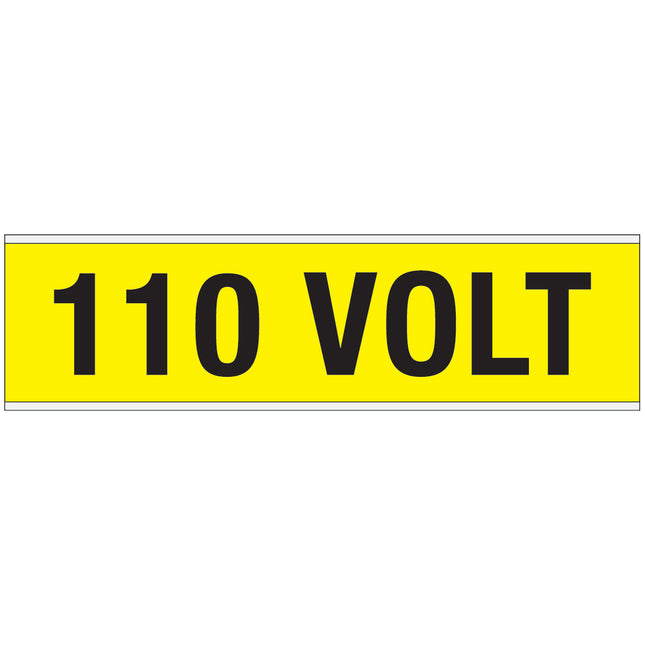 Conduit  Voltage Markers  110 VOLT